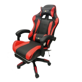 Ghế Gaming chân xoay 007 Massa Màu ĐỎ ĐEN