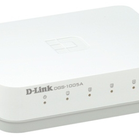 SW Gigabyte D-Link DG-S-1005A 5 Port 1Gb