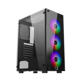 THÙNG MÁY CASE XIGMATEK HERO II 3F EN40290 | ĐEN, SẴN 3 FAN RGB