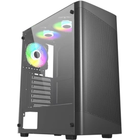 CASE MAGIC GM-02 BLACK Kèm 3 FAN (ATX)