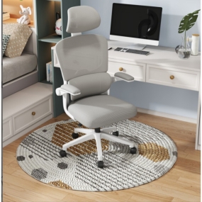 Ghế cong thái học TMS09 Nhựa Trắng