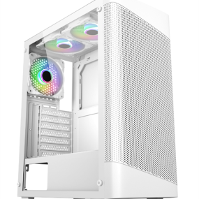CASE MAGIC GM-02 WHITE Kèm 3 FAN (ATX)