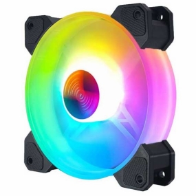 Fan LED K8 RGB Trắng