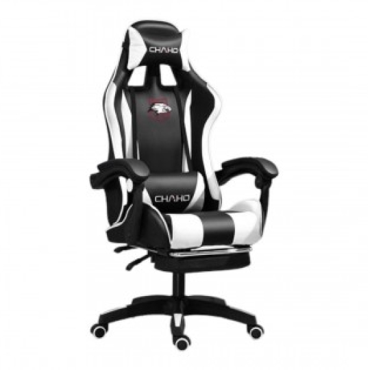 Ghế Gaming chân xoay 007 Massa Màu Trắng