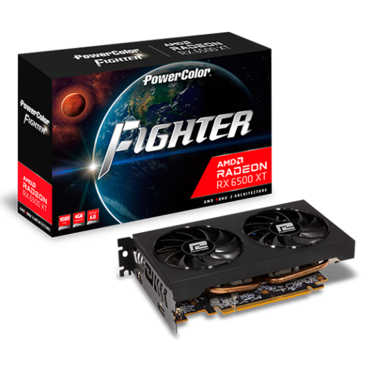 VGA PowerColor AMD RX6500XT 4GD5