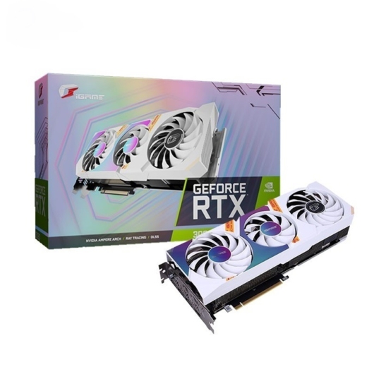 VGA CARD MÀN HÌNH COLOFUL IGAME RTX3060TI ULTRA WHITE OC 8GB BH 11-2024 2ND