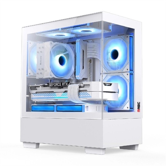 Case Máy Tính MAGIC AQUA-M WHITE