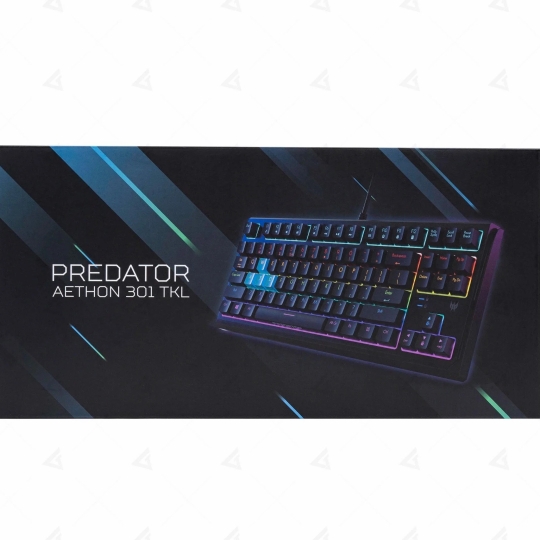 Bàn phím Acer Predator Aethon 301 TKL USB Standard; 80% Form Factor; 6 Zone Blacklit LED