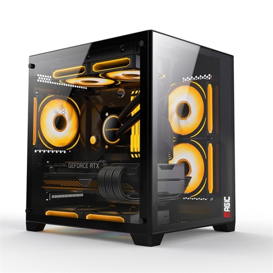 Case Máy Tính MAGIC AQUA-M BLACK