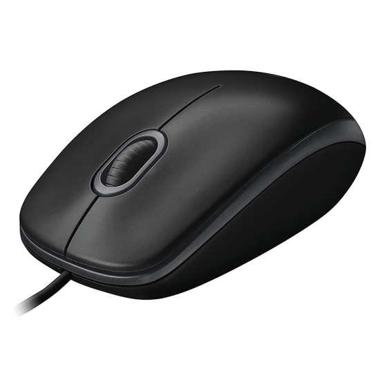 Chuột quang LOGOTECH B100 đen có dây