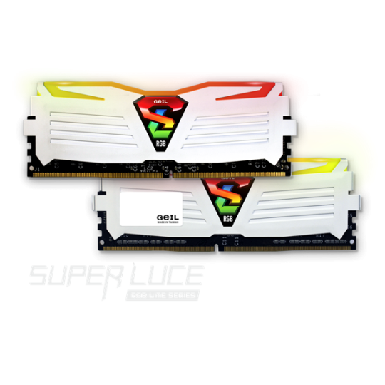 RAM GEIL SUPER LUCE RGB DDR4 16GB 3200 WHITE