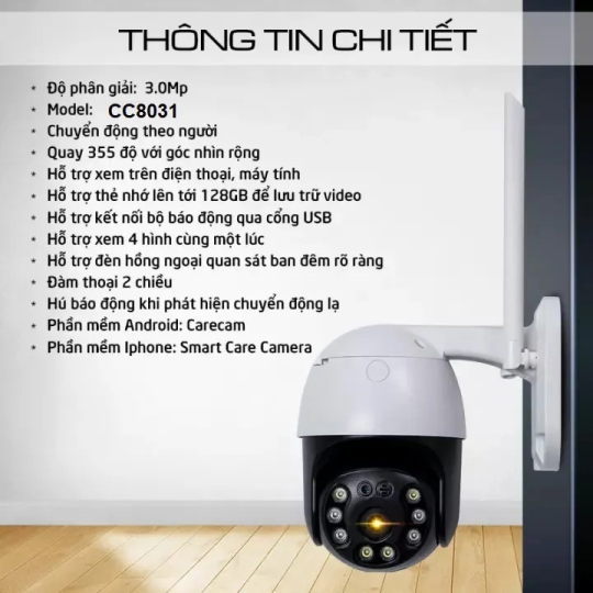 Camera IP 3.0 CC8031