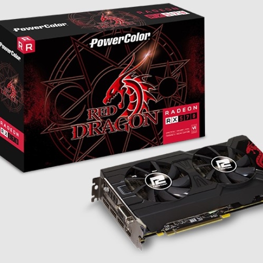 VGA COLORFULL RX570 8GD5 1 cổng DVI 2nd